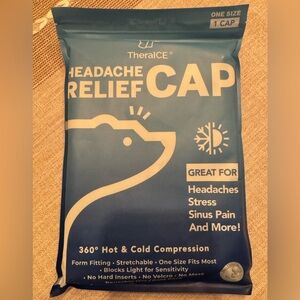 Theraice Headache Relief Cap. New in package